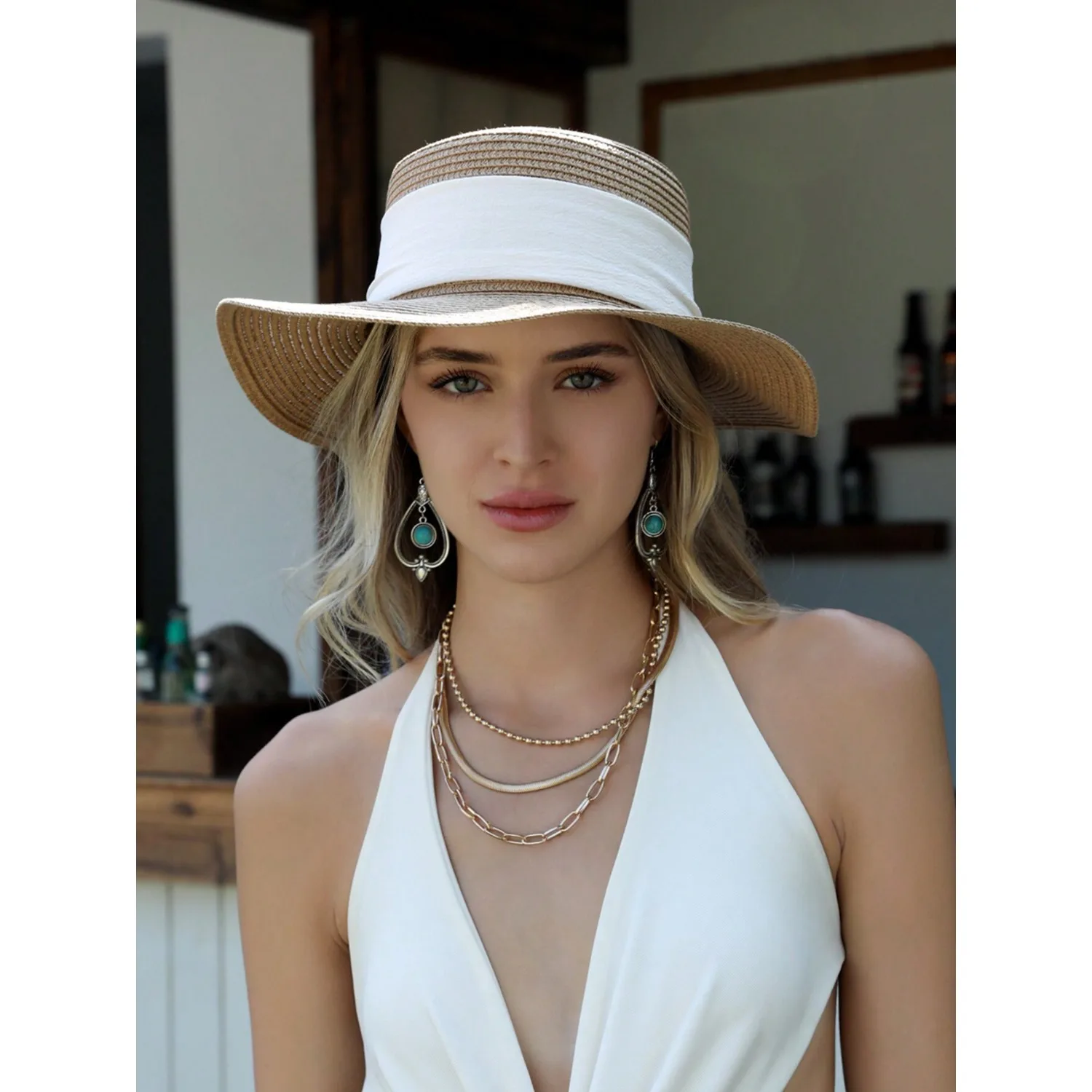 Women Sun Straw Hat Wide Brim UPF 50 Summer Hat Foldable Roll Up Floppy Beach Hats For Women
Women Sun Straw Hat Wide Brim UPF 50 Summer Hat Foldable Roll Up Floppy Beach Hats For Women