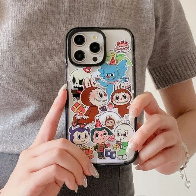 Cartoon Doll Acrylic Black Border Phone Case Cover for IPhone 11 12 13 14 15 16 Pro Max Case
Cartoon Doll Acrylic Black Border Phone Case Cover for IPhone 11 12 13 14 15 16 Pro Max Case