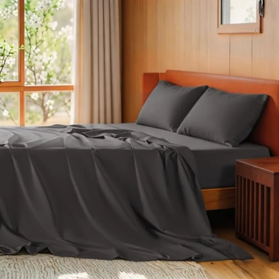 100% Egyptian Cotton Sheets Size - 600 Thread Count Luxury Hotel Sateen Weave Bedding Set Soft Breathable Sheet Sets 16" Deep P
100% Egyptian Cotton Sheets Size - 600 Thread Count Luxury Hotel Sateen Weave Bedding Set Soft Breathable Sheet Sets 16" Deep P