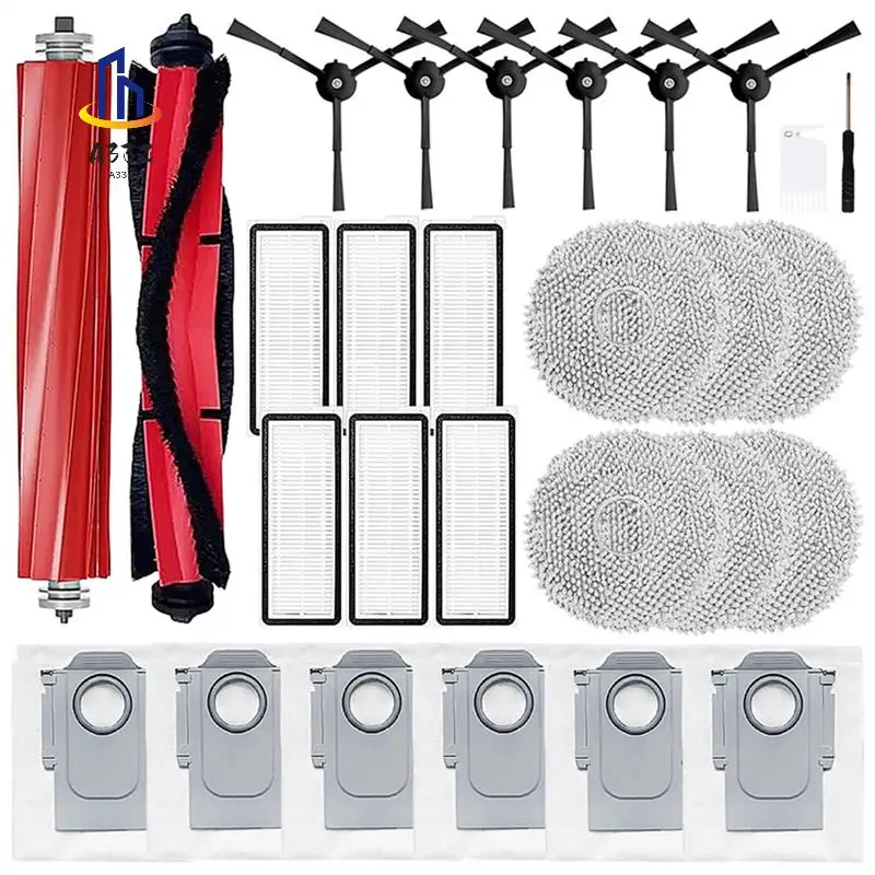 A33Z-Replacement Parts For Roborock Qrevo Maxv/Qrevo S/Qrevo Pro Robot Vacuum Cleaner Main Side Brush Filter Mop Dust Bag
A33Z-Replacement Parts For Roborock Qrevo Maxv/Qrevo S/Qrevo Pro Robot Vacuum Cleaner Main Side Brush Filter Mop Dust Bag