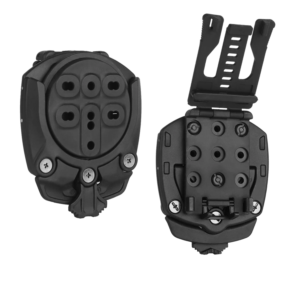 360 Degree Gun Holster Base Adapter With Tactical Belt Clip Buckle Webbing Mounting Hunting Shooting Airsoft Holster Accessories 
360 Degree Gun Holster Base Adapter With Tactical Belt Clip Buckle Webbing Mounting Hunting Shooting Airsoft Holster Accessories