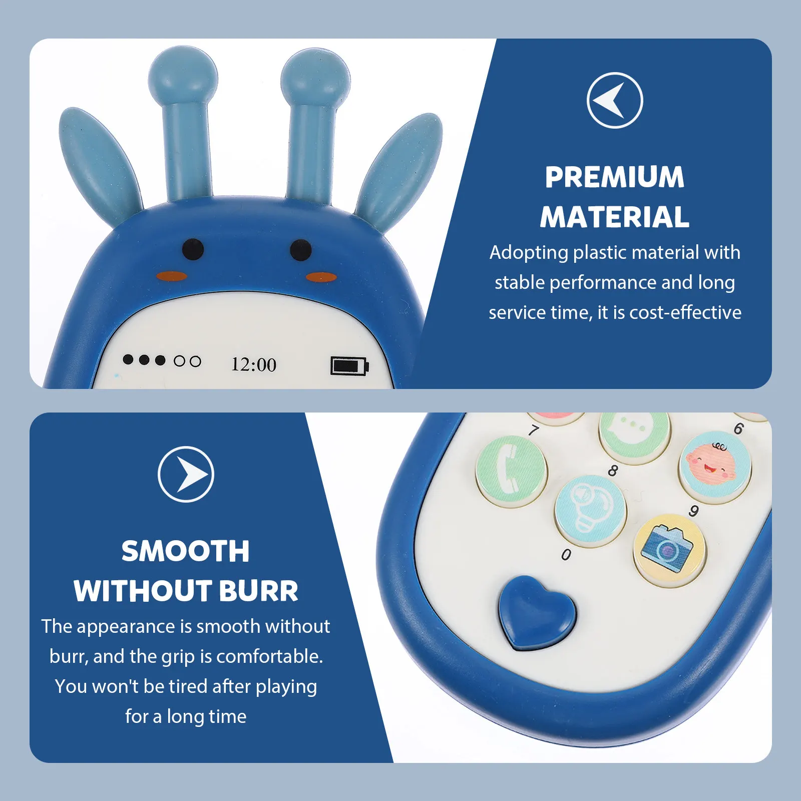 Premium Material Baby Toy Interesting Phone Accessory Household Wear-resistant Multifunctional
Premium Material Baby Toy Interesting Phone Accessory Household Wear-resistant Multifunctional