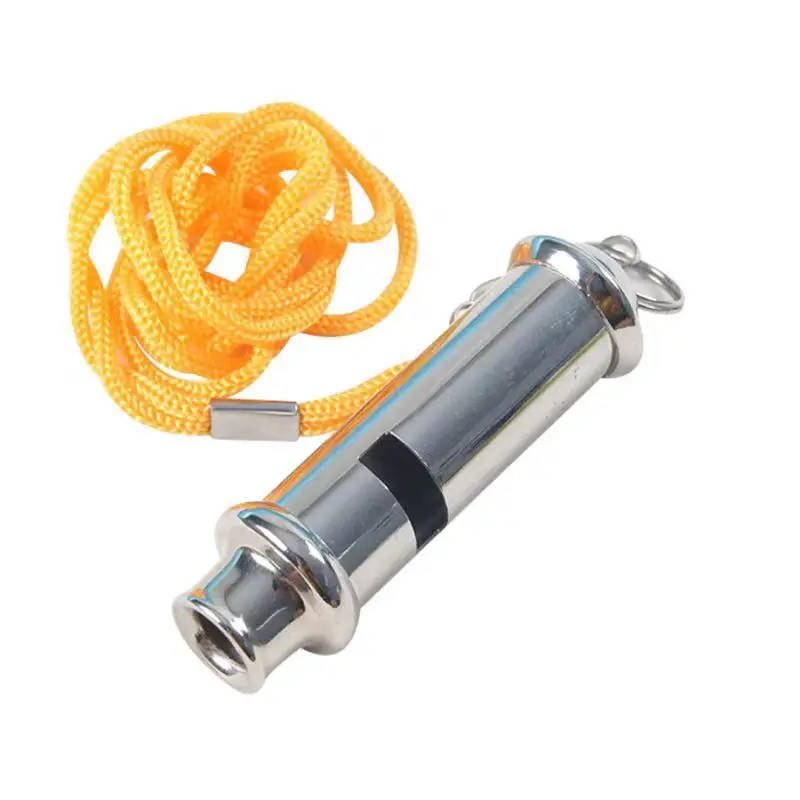 x1 High Frequency Stainless Steel Sports Coach Specific Whistle Referee Outdoor Distress Whistle Traffic Enforcement Basketball
x1 High Frequency Stainless Steel Sports Coach Specific Whistle Referee Outdoor Distress Whistle Traffic Enforcement Basketball