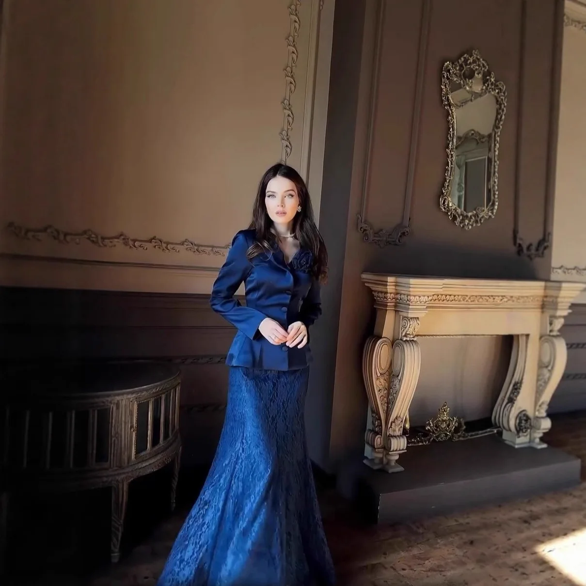 2026 Fall/winter Textured Dress And Blazer Set In Blue With Long Sleeves Robe Abaya Ramadan Dubai Luxury Islam Elegant
2026 Fall/winter Textured Dress And Blazer Set In Blue With Long Sleeves Robe Abaya Ramadan Dubai Luxury Islam Elegant