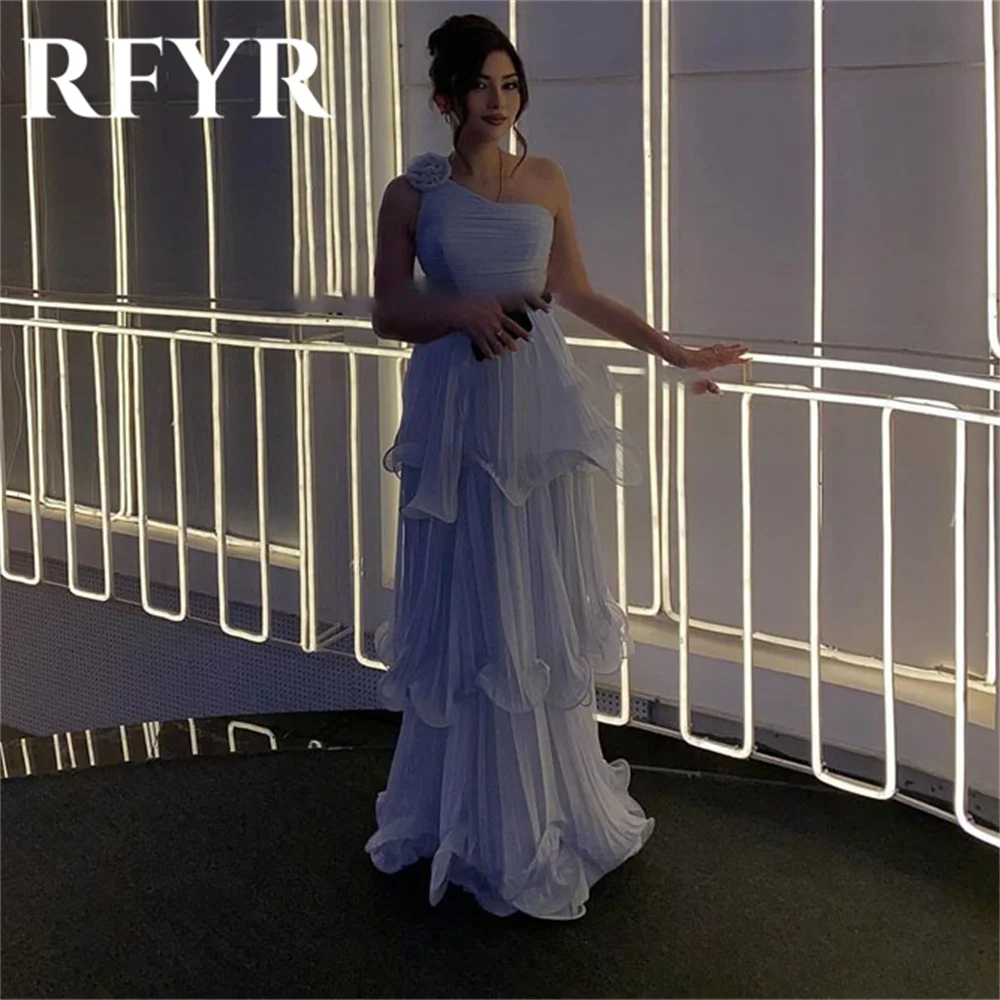 RFYR Blue Prom Dress One Shoulder Evening Party Dresses Beach Dress Floor Length Elegant Vestido Formal Party Gowns Customized
RFYR Blue Prom Dress One Shoulder Evening Party Dresses Beach Dress Floor Length Elegant Vestido Formal Party Gowns Customized