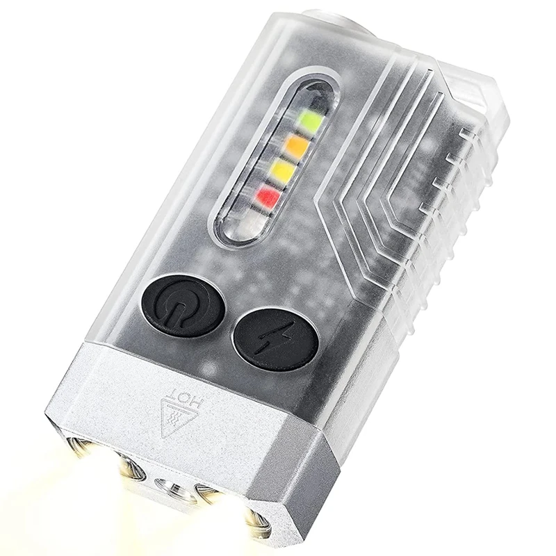 1 PCS Mini LED Keychain Flashlight, Rechargeable Pocket Torch 1000LM With 14 Modes
1 PCS Mini LED Keychain Flashlight, Rechargeable Pocket Torch 1000LM With 14 Modes