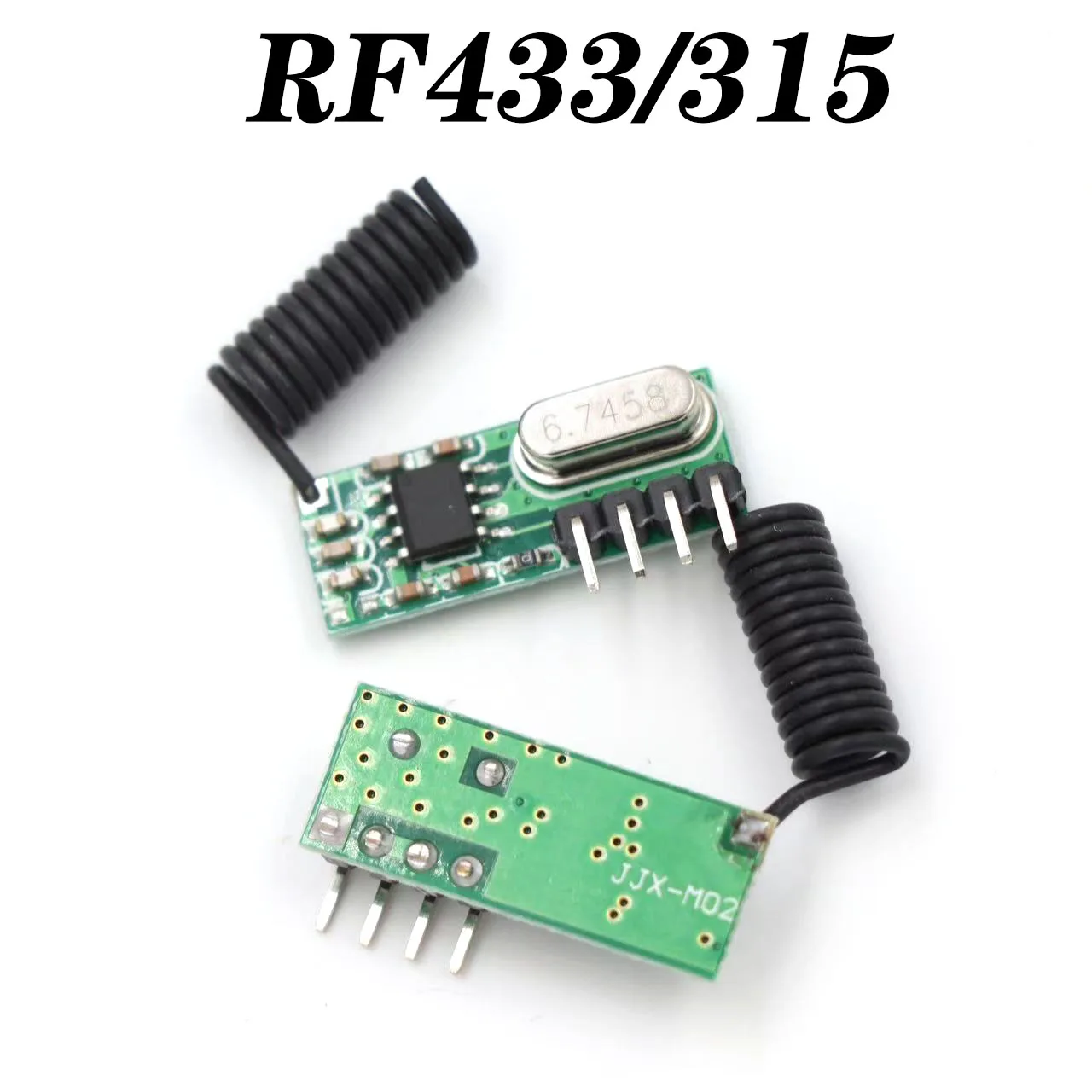 5pcs 433 Mhz Superheterodyne RF Receiver and Transmitter Module 433Mhz Remote controls For Wireless module Diy Kits
5pcs 433 Mhz Superheterodyne RF Receiver and Transmitter Module 433Mhz Remote controls For Wireless module Diy Kits