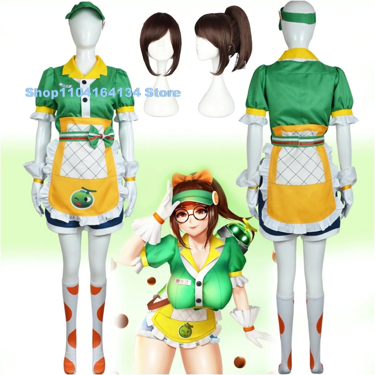 Game Overwatch Mei Cosplay Costumes Shoes Meiling Zhou Honeydew Clothes Halloween Carnival Outfit For Women Girls
Game Overwatch Mei Cosplay Costumes Shoes Meiling Zhou Honeydew Clothes Halloween Carnival Outfit For Women Girls