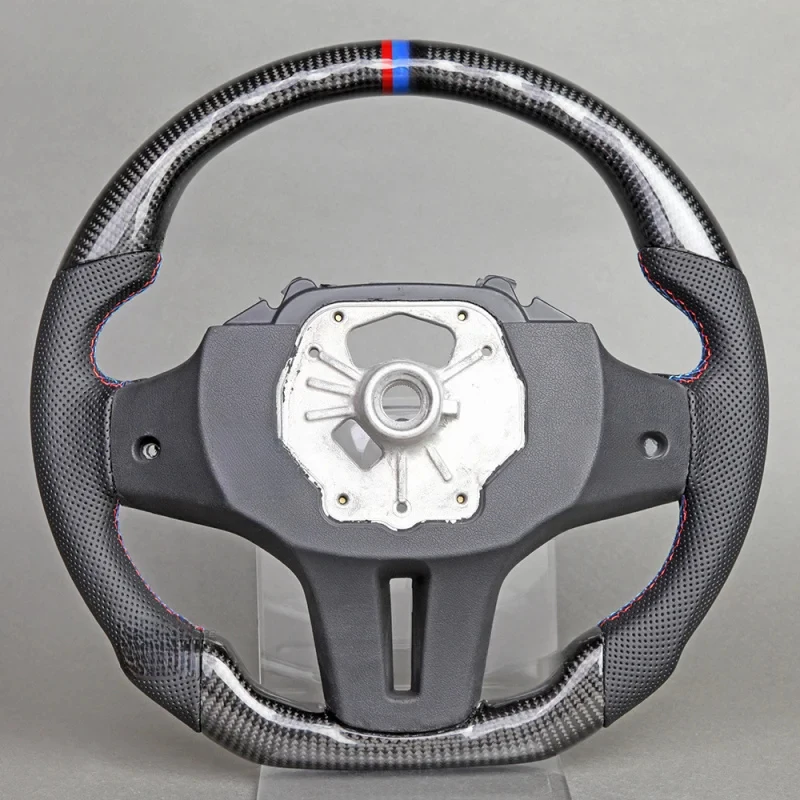 Carbon fiber & genuine leather steering wheel for car upgrade modification
Carbon fiber & genuine leather steering wheel for car upgrade modification