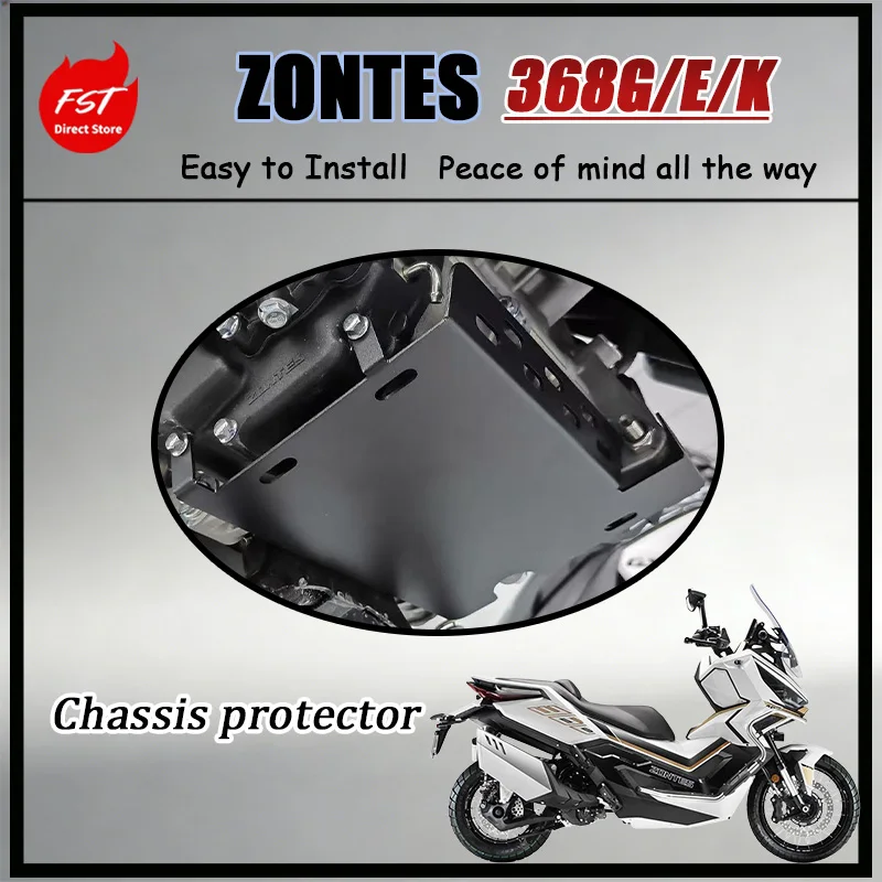 FOR ZONTES 368G 368E 368K Modified Carbon Steel Chassis Guard Engine Bottom Anti-Knock Protection Cover Motorcycle Accessory
FOR ZONTES 368G 368E 368K Modified Carbon Steel Chassis Guard Engine Bottom Anti-Knock Protection Cover Motorcycle Accessory