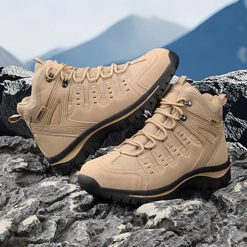 Outdoor Hiking Shoes Men Anti-slip Wear-resistant Sports Shoes Men Lace-up Comfortable Soft Breathable Casual Shoes Men
Outdoor Hiking Shoes Men Anti-slip Wear-resistant Sports Shoes Men Lace-up Comfortable Soft Breathable Casual Shoes Men