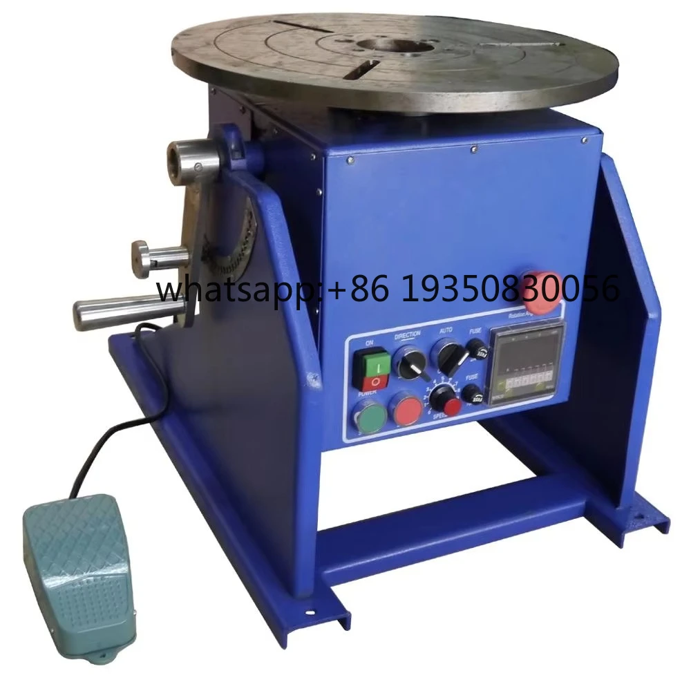 200KG Welding Positioner Machine WDBWJ-2 Rotary Tig Welding Table Rotary Welding Table for Tig Mig
200KG Welding Positioner Machine WDBWJ-2 Rotary Tig Welding Table Rotary Welding Table for Tig Mig