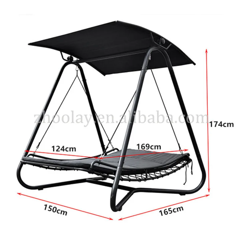 Double Swing Garden Patio Leisure Iron Art Reclining Hammock Chair Outdoor Rainproof Sunproof Cradle Bed
Double Swing Garden Patio Leisure Iron Art Reclining Hammock Chair Outdoor Rainproof Sunproof Cradle Bed