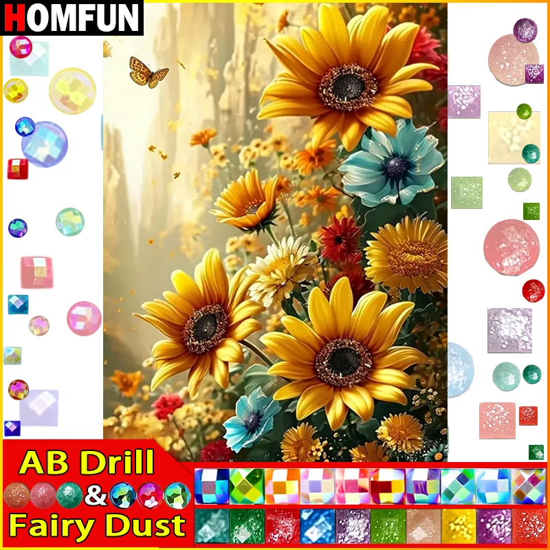 HOMFUN Фея Пыль AB DIY 5D алмазная живопись "Цветочная бабочка" полная алмазная вышивка распродажа картина для праздничных подарков
HOMFUN Фея Пыль AB DIY 5D алмазная живопись "Цветочная бабочка" полная алмазная вышивка распродажа картина для праздничных подарков