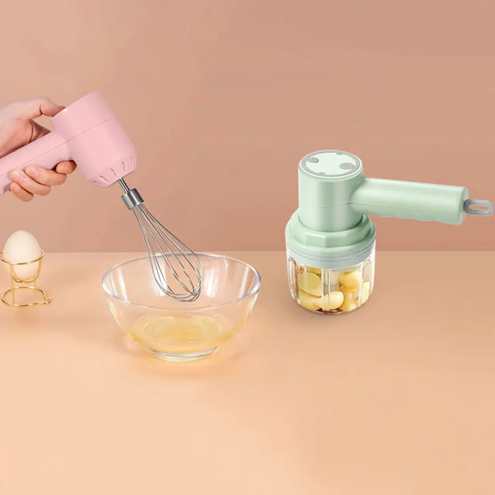 1 Set Multi-Functional Meat Grinder Electric Garlic Masher Durable Kitchen Gadget Food Processor
1 Set Multi-Functional Meat Grinder Electric Garlic Masher Durable Kitchen Gadget Food Processor