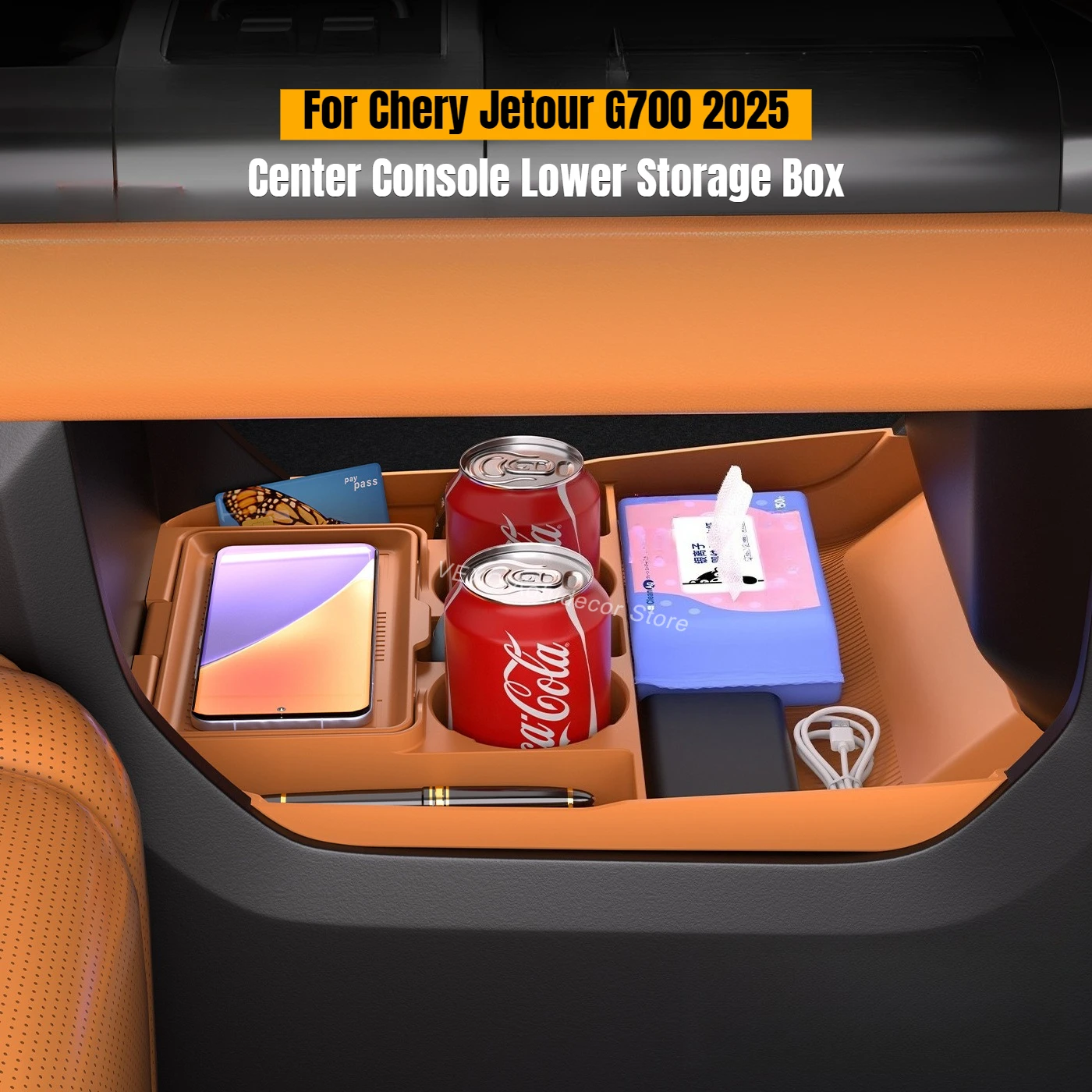For Chery Jetour G700 2025 Center Console Lower Storage Box Organizer Tray Interior Storage Case Holder Car Interior Accessories
For Chery Jetour G700 2025 Center Console Lower Storage Box Organizer Tray Interior Storage Case Holder Car Interior Accessories
