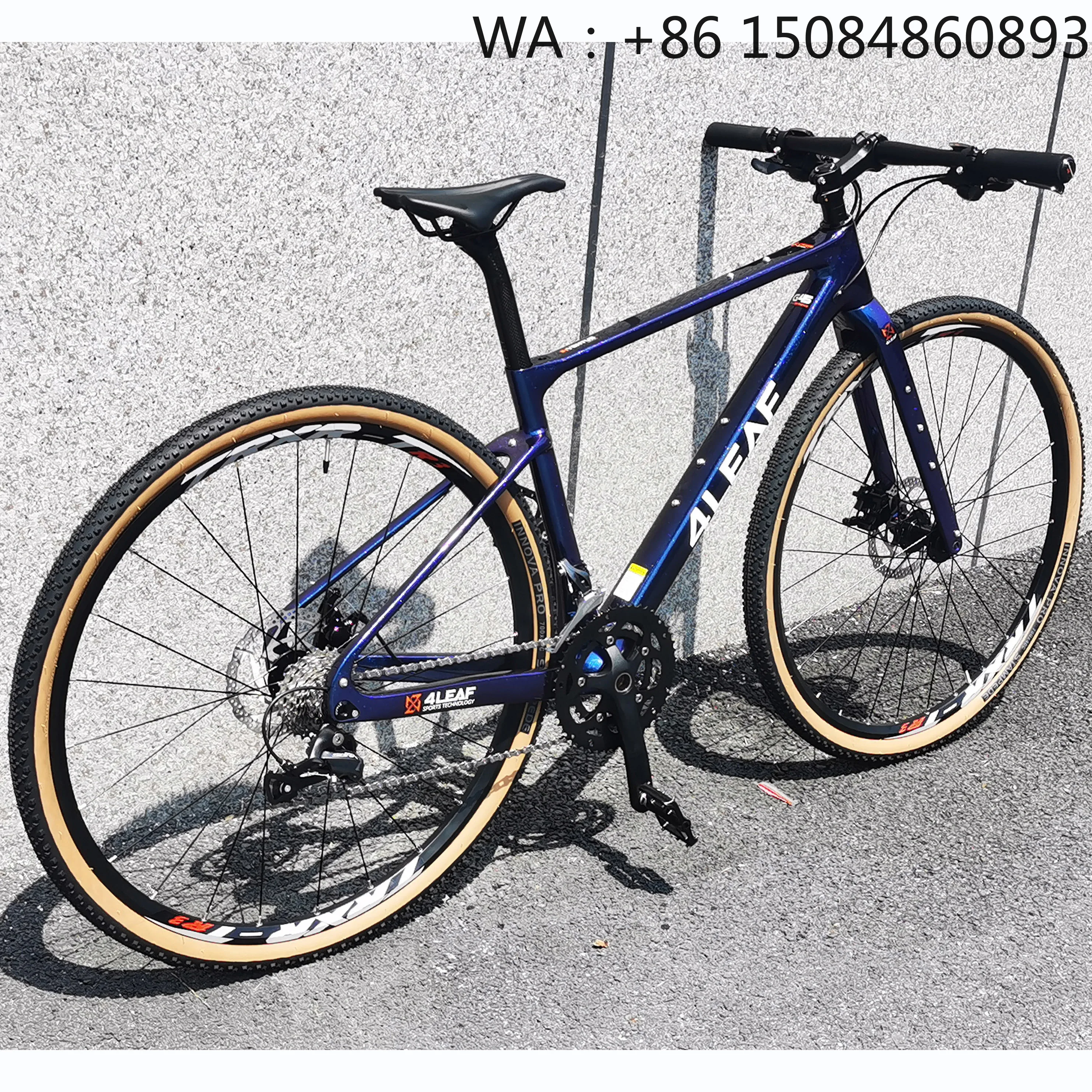 Multisize Carbon Gravel Road Bike, Carbon Fiber Material, 11 Speed Gear System, Hydraulic Disc Brake Urban Cycling Bicycle
Multisize Carbon Gravel Road Bike, Carbon Fiber Material, 11 Speed Gear System, Hydraulic Disc Brake Urban Cycling Bicycle