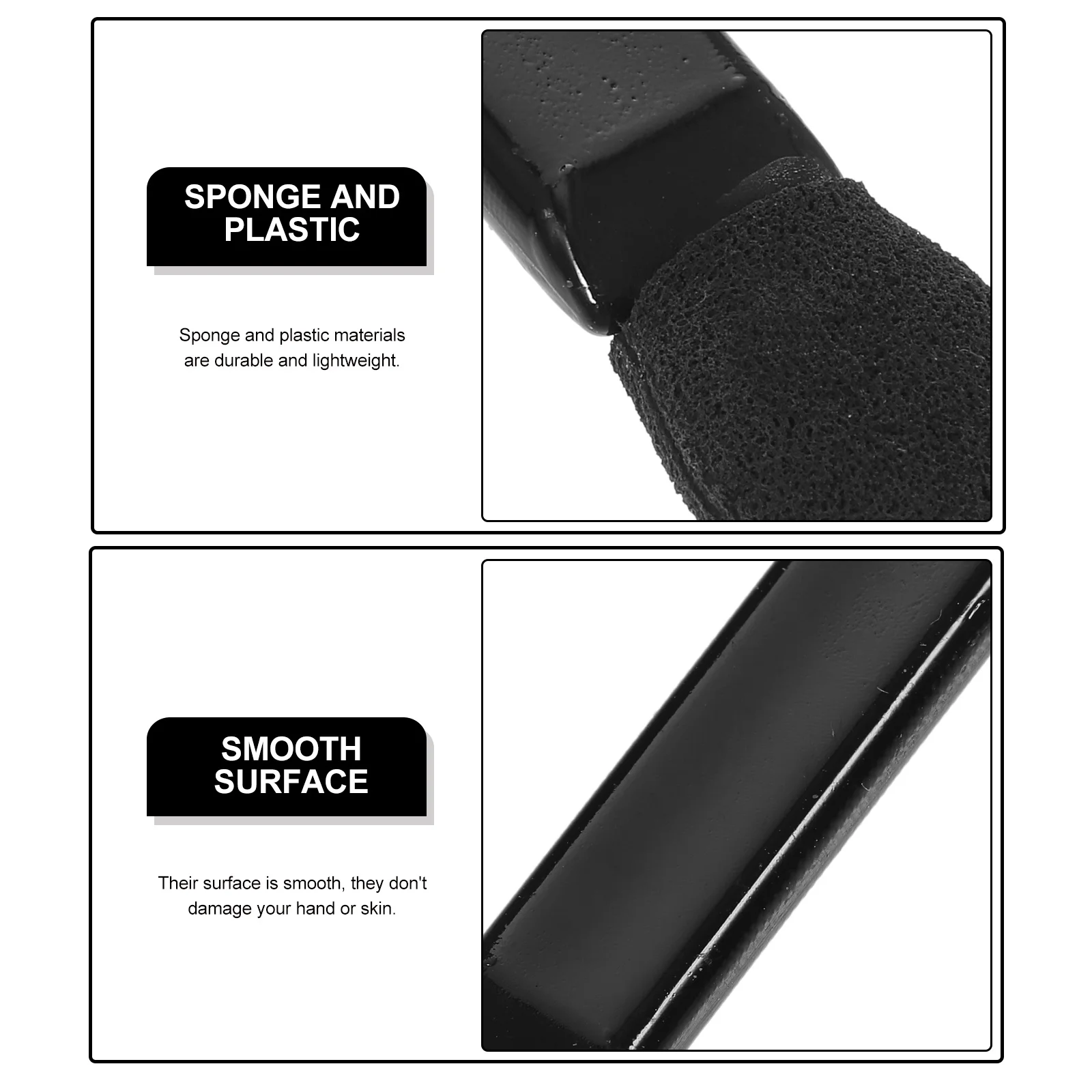 50Pcs Black Eyeshadow Brush Kit Makeup Tool Sponge Plastic Material for Parties Festivals Smooth Surface Easy Carry
50Pcs Black Eyeshadow Brush Kit Makeup Tool Sponge Plastic Material for Parties Festivals Smooth Surface Easy Carry