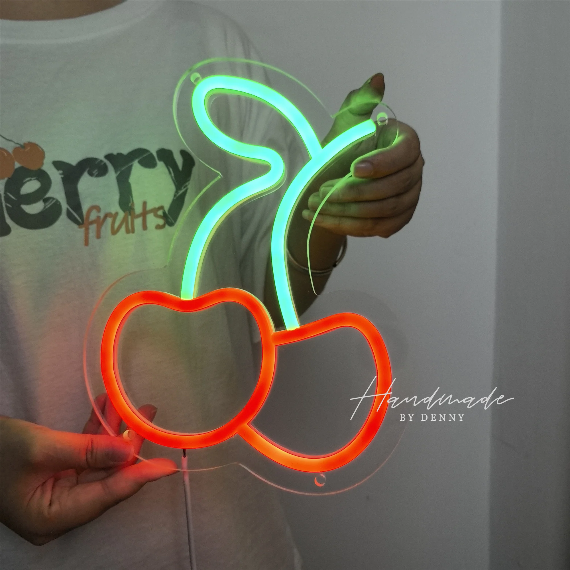 Cherries Neon Lights for Kids Gifts Cherry Neon Signs for Home Wall Decor Cute Fruits LED Signs for Restaurants Bar Fruit Shop
Cherries Neon Lights for Kids Gifts Cherry Neon Signs for Home Wall Decor Cute Fruits LED Signs for Restaurants Bar Fruit Shop