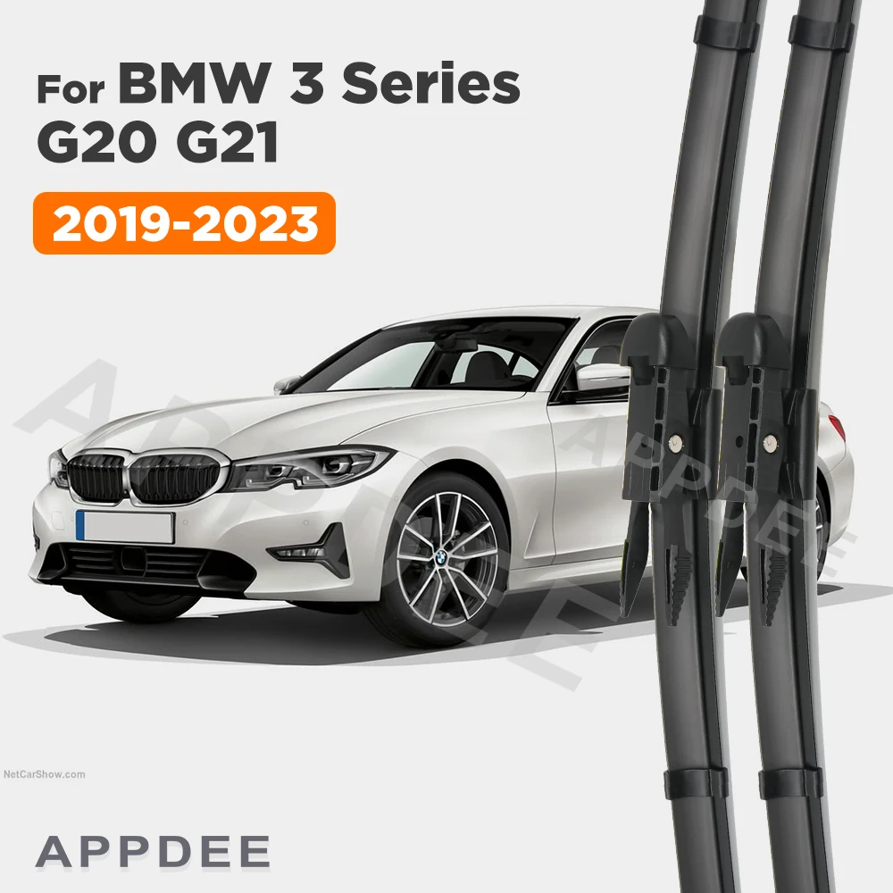 APPDEE Wiper Front Wiper Blades For BMW 3 Series G20 G21 2019-2023 20 2021 2022 Wiper Windshield Windscreen Window Brush 24"+19"
APPDEE Wiper Front Wiper Blades For BMW 3 Series G20 G21 2019-2023 20 2021 2022 Wiper Windshield Windscreen Window Brush 24"+19"
