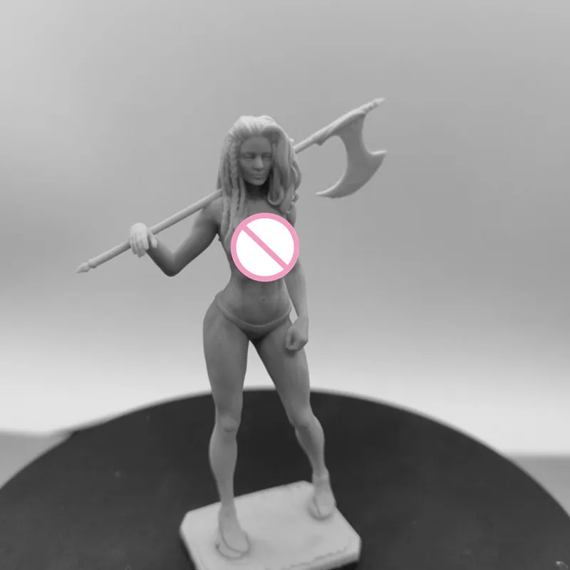 Resin Figure 1/24 Scale 75mm Height Giant Axe Female Assemble Model Kit Unassembled Dioramas Unpainted Statuettes Toy
Resin Figure 1/24 Scale 75mm Height Giant Axe Female Assemble Model Kit Unassembled Dioramas Unpainted Statuettes Toy