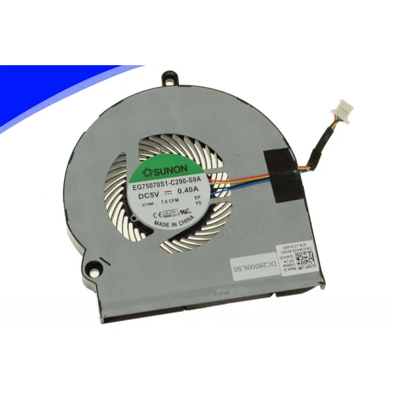 Z FOR DELL Alienware 15 R3 Graphics Cooling Fan 0JWH30 JWH30
Z FOR DELL Alienware 15 R3 Graphics Cooling Fan 0JWH30 JWH30