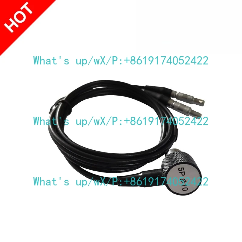 Ultrasonic thickness gauge probe room temperature/high temperature/cast iron/small pipe diameter 5P φ 10 straight/oblique probe
Ultrasonic thickness gauge probe room temperature/high temperature/cast iron/small pipe diameter 5P φ 10 straight/oblique probe
