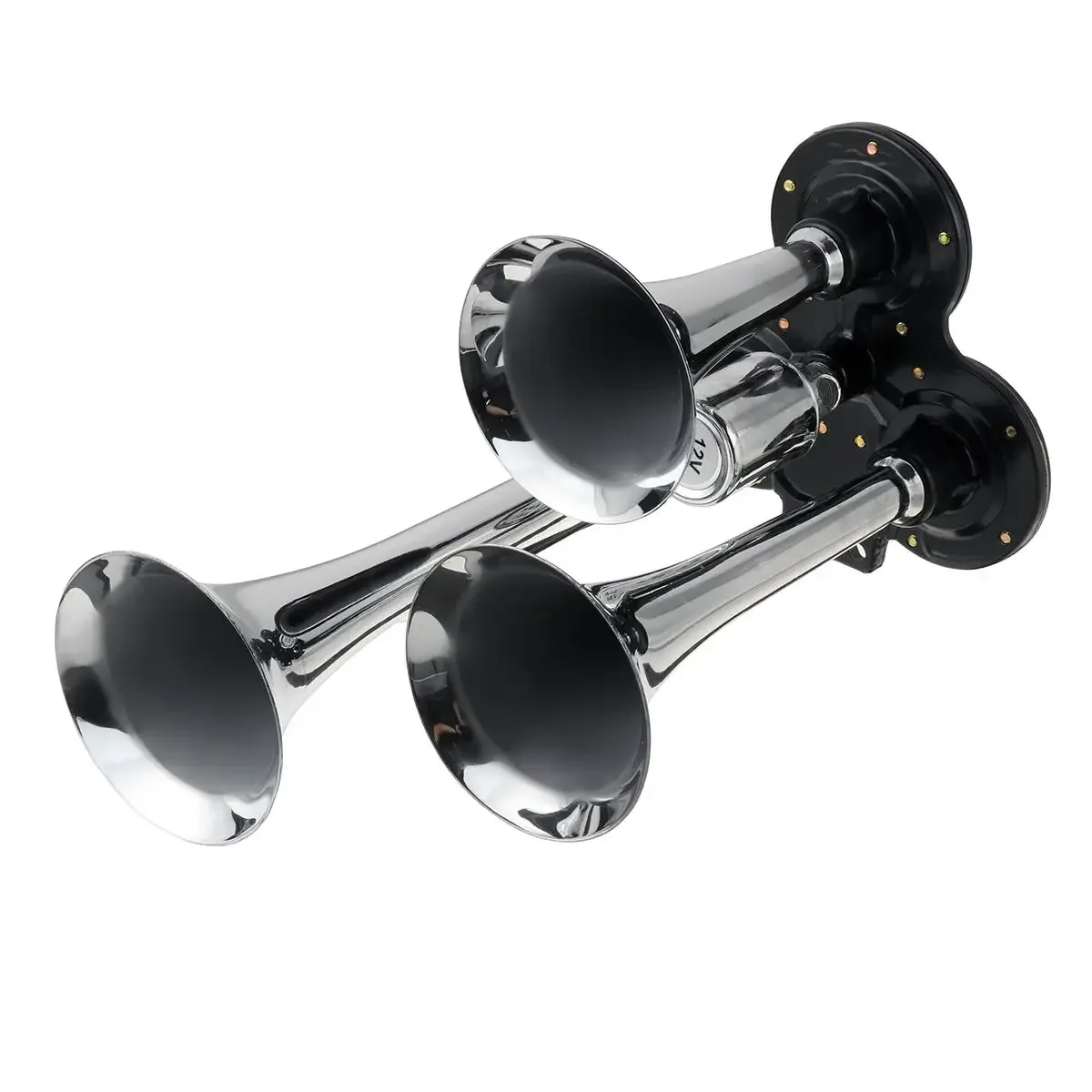 3 Trumpets Train Horns Kit Loud for Truck Cars SUV Boat Tractor RV ORV 12V 24V 300DB Universal Car Air Horn
3 Trumpets Train Horns Kit Loud for Truck Cars SUV Boat Tractor RV ORV 12V 24V 300DB Universal Car Air Horn