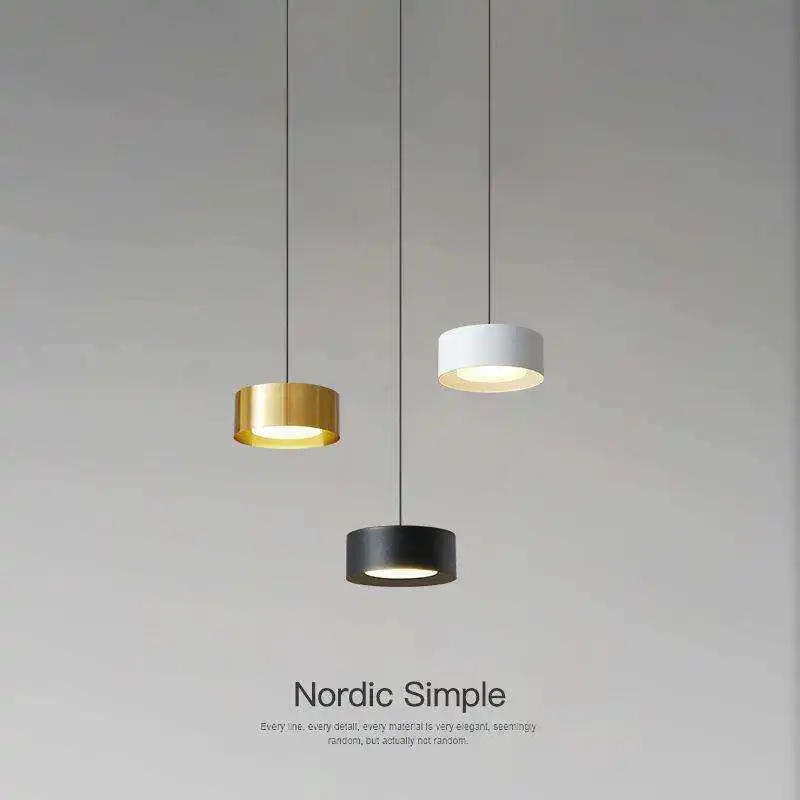 Minimalist concentric circle bedroom pendant light modern simple light luxury texture metal small chandelier for bedside home us
Minimalist concentric circle bedroom pendant light modern simple light luxury texture metal small chandelier for bedside home us
