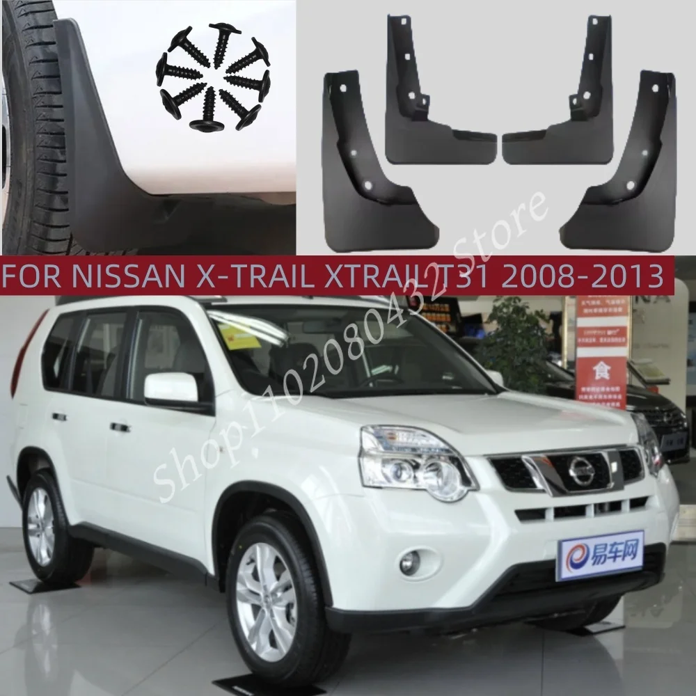 FOR NISSAN X-TRAIL XTRAIL T31 2008-2013 Mudguard Fender Mud Flaps Guard Splash Mudflaps Car Accessories Front Rear 4pcs
FOR NISSAN X-TRAIL XTRAIL T31 2008-2013 Mudguard Fender Mud Flaps Guard Splash Mudflaps Car Accessories Front Rear 4pcs