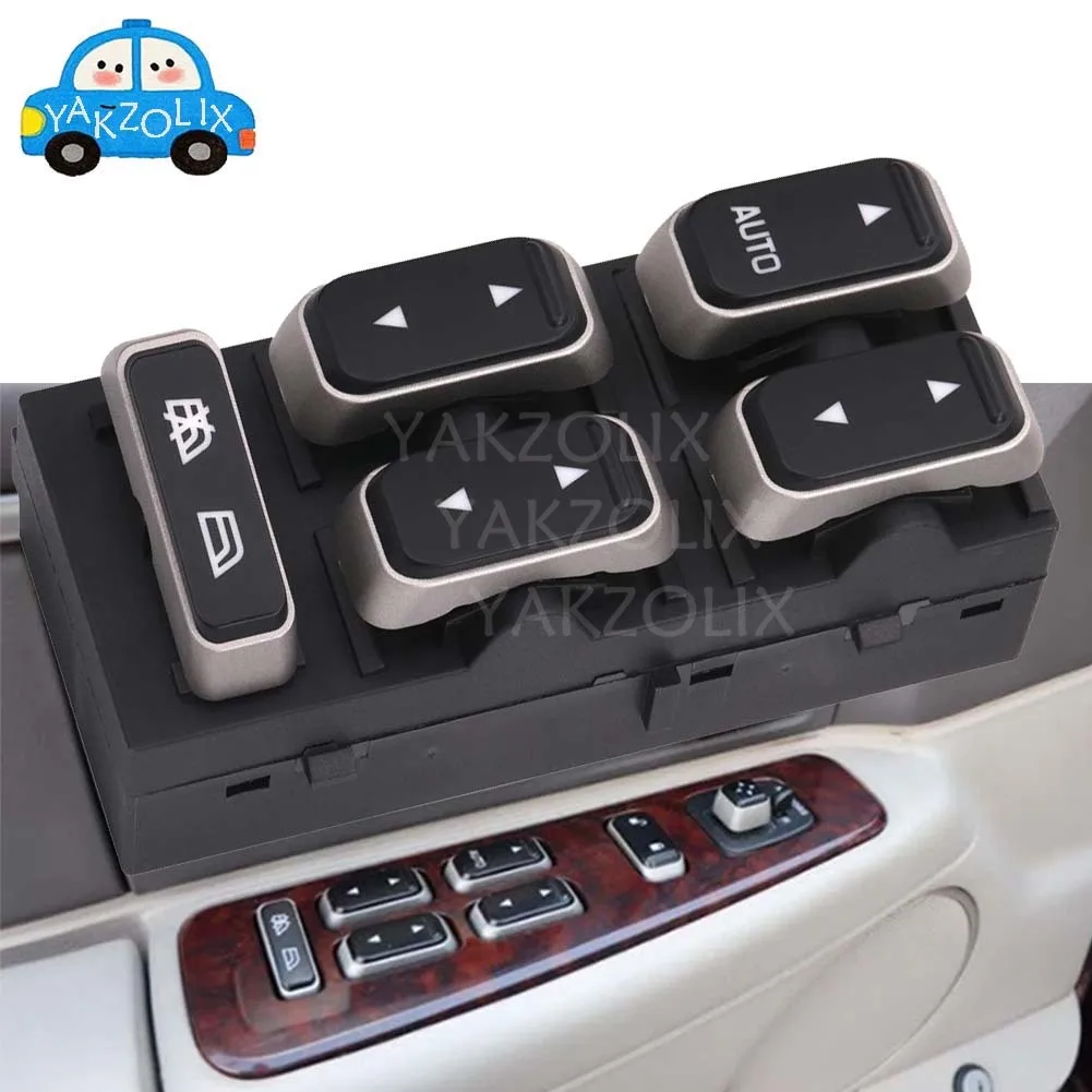 For Lincoln Town Car 2003 2004 2005 2006 2007 2008 2009 Front Left Electric Power Lifter Window Switch Button Parts With AUTO
For Lincoln Town Car 2003 2004 2005 2006 2007 2008 2009 Front Left Electric Power Lifter Window Switch Button Parts With AUTO