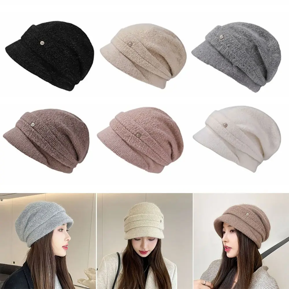 Elastic Knitted Hat Soft Thickened Plush Lined Berets Cap Warm Windproof Women's Cap Winter
Elastic Knitted Hat Soft Thickened Plush Lined Berets Cap Warm Windproof Women's Cap Winter