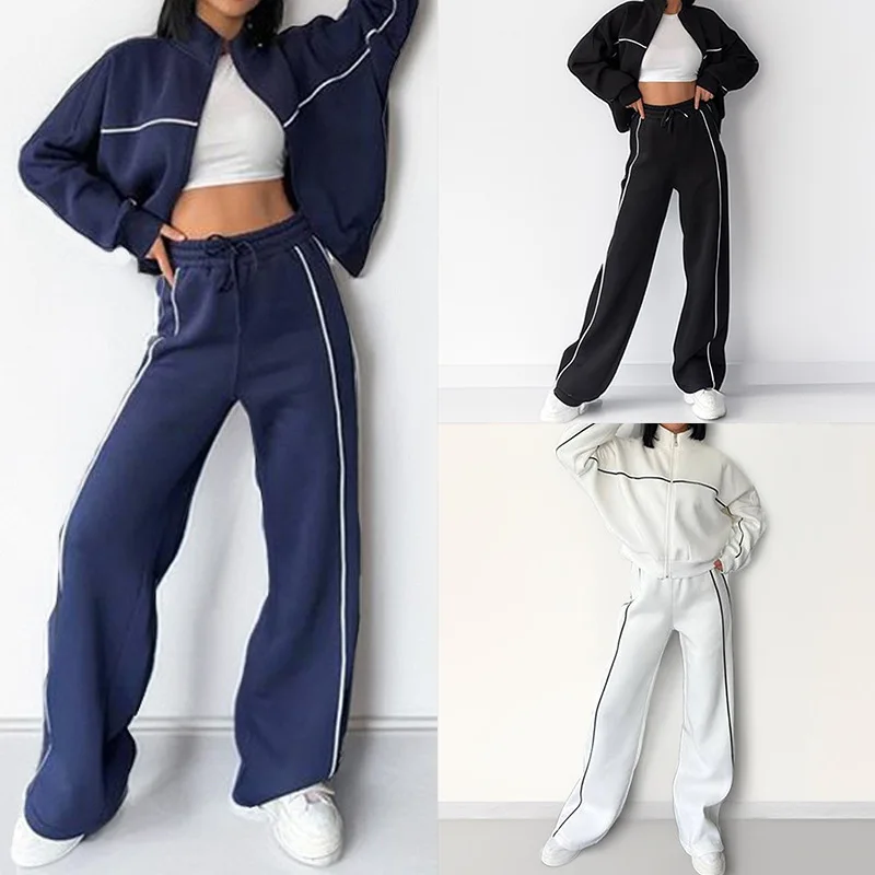 Spring 2026 Women's Casual Sportswear Pure Color Stripe Fashionable Transoceanic Women's Clothing Hanfu Set
Spring 2026 Women's Casual Sportswear Pure Color Stripe Fashionable Transoceanic Women's Clothing Hanfu Set