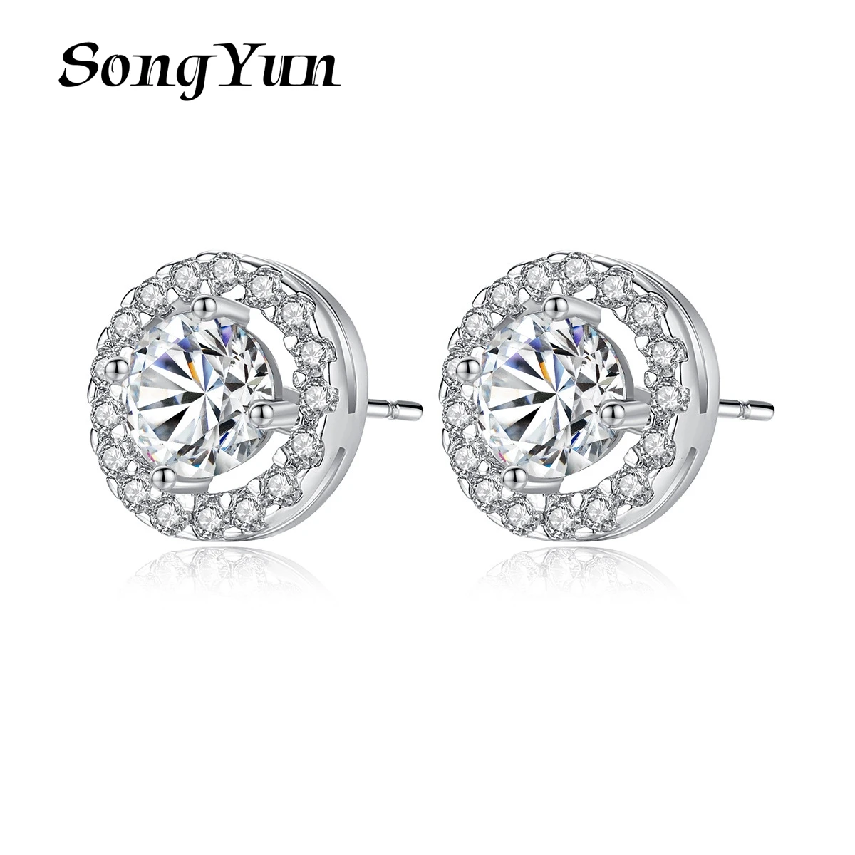 SongYun Jewelry MHT Quality Brass Stud Earrings Dangle CZ 7A Zircon Minimalist Timeless Women Earring Jewelry
SongYun Jewelry MHT Quality Brass Stud Earrings Dangle CZ 7A Zircon Minimalist Timeless Women Earring Jewelry