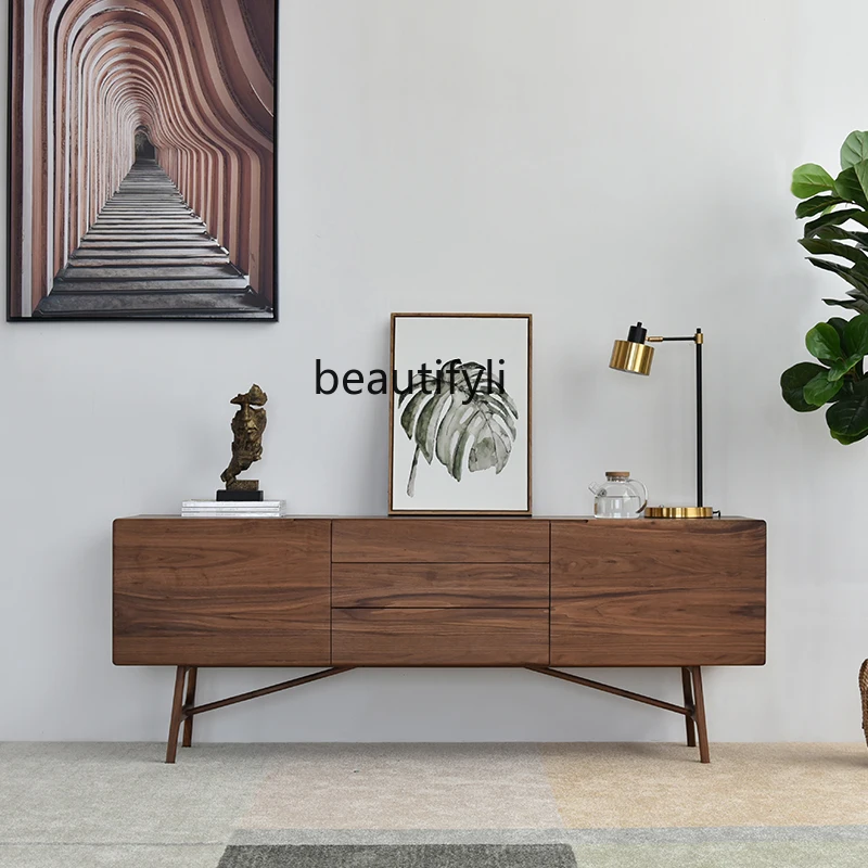 Nordic Italian Simple Solid Wood High-Leg TV Cabinet Audiovisual Cabinet Chest of Drawers Storage Side Cabinet
Nordic Italian Simple Solid Wood High-Leg TV Cabinet Audiovisual Cabinet Chest of Drawers Storage Side Cabinet