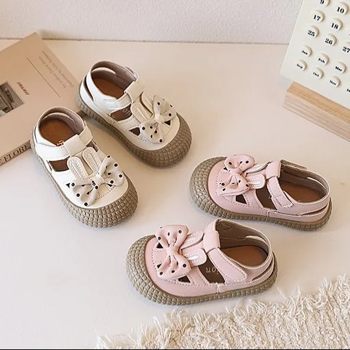 Baby Girls Toddler Shoes Summer New Baby Sandals Girl's Bow Style All Match Bowhead Little Girl Hollowed-out Sandals
Baby Girls Toddler Shoes Summer New Baby Sandals Girl's Bow Style All Match Bowhead Little Girl Hollowed-out Sandals