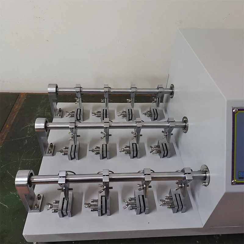 12 Groups Bally Leathers Flexing Tester LED Display Counter 1005cpm Speed 1 Year BS3144 Standard High Accuracy Testing
12 Groups Bally Leathers Flexing Tester LED Display Counter 1005cpm Speed 1 Year BS3144 Standard High Accuracy Testing