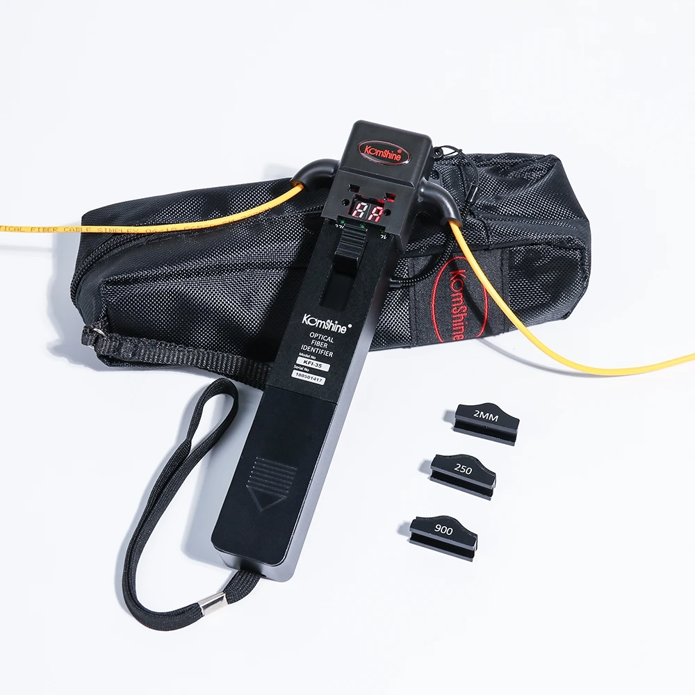 Live Fiber Identifier KomShine KFI-35 Optical Fiber Identifier with ONE KEY operation
Live Fiber Identifier KomShine KFI-35 Optical Fiber Identifier with ONE KEY operation