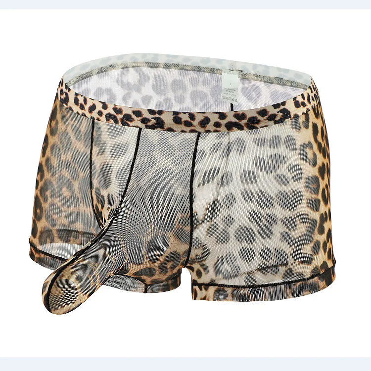 New Style Leopard Print Underwear for Young Boy Breath Comfortable Boxer Pants Gay Fashon Bottom Lingerie Sissy Tangas
New Style Leopard Print Underwear for Young Boy Breath Comfortable Boxer Pants Gay Fashon Bottom Lingerie Sissy Tangas