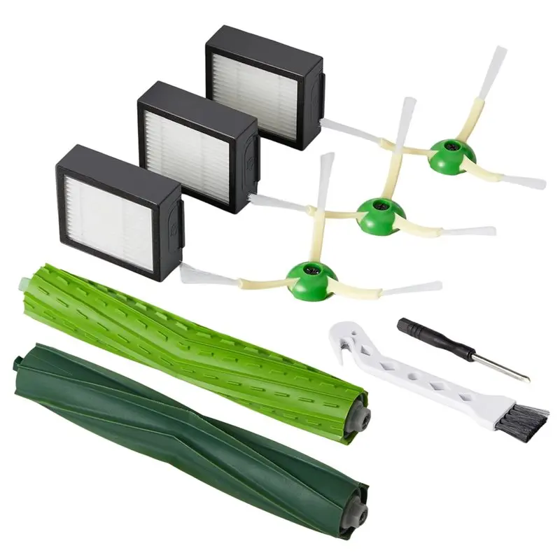 BAAO-For Irobot E, I& J Series Robot Vacuums- Dual Multi-Surface Brushes& HEPA Filter Replacement Accessories
BAAO-For Irobot E, I& J Series Robot Vacuums- Dual Multi-Surface Brushes& HEPA Filter Replacement Accessories