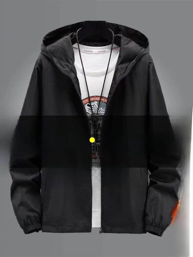 Мужская осенне-зимняя утепленная ветровка на флисовой подкладке в корейском стиле, на молнии, повседневная, спортивная, для активного отдыха, дождевик, стандартный крой
Мужская осенне-зимняя утепленная ветровка на флисовой подкладке в корейском стиле, на молнии, повседневная, спортивная, для активного отдыха, дождевик, стандартный крой
