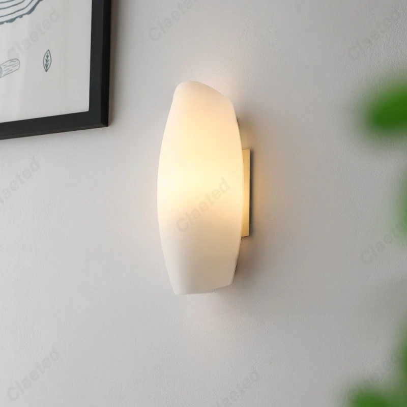 European Modern Minimalist Glass Wall Lamp Bedroom Bedside Lamp Indoor Living Room Corridor Corridor Lighting Lamps
European Modern Minimalist Glass Wall Lamp Bedroom Bedside Lamp Indoor Living Room Corridor Corridor Lighting Lamps
