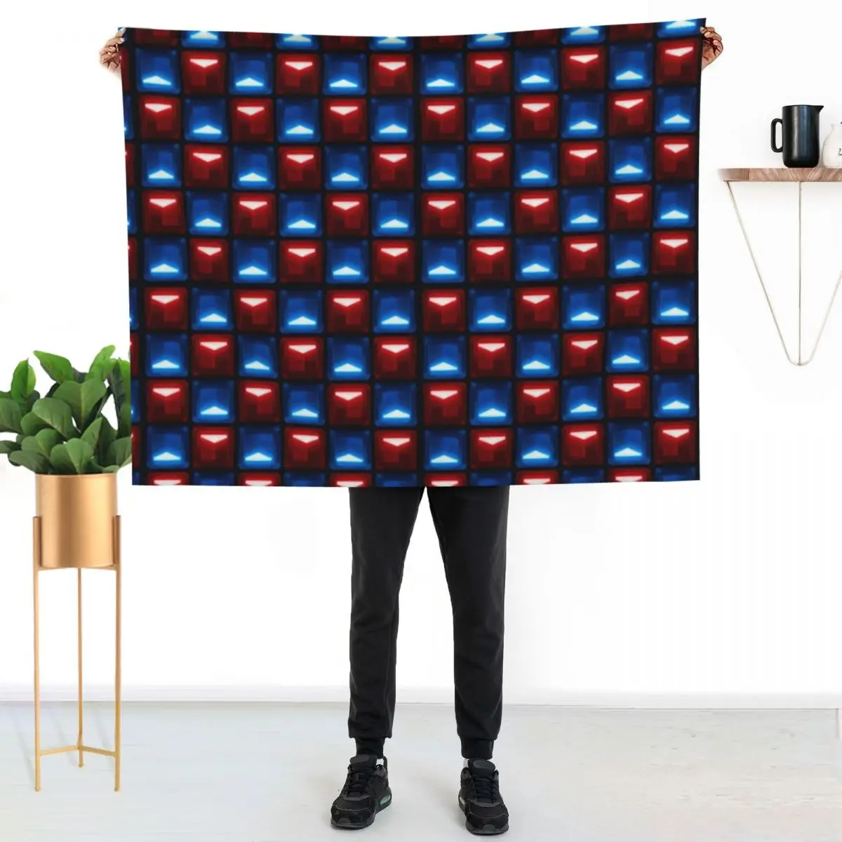 Beat Saber - V2 Block Pattern Throw Blanket Fuzzy Plush Throw Blanket for Sofa Chair
Beat Saber - V2 Block Pattern Throw Blanket Fuzzy Plush Throw Blanket for Sofa Chair