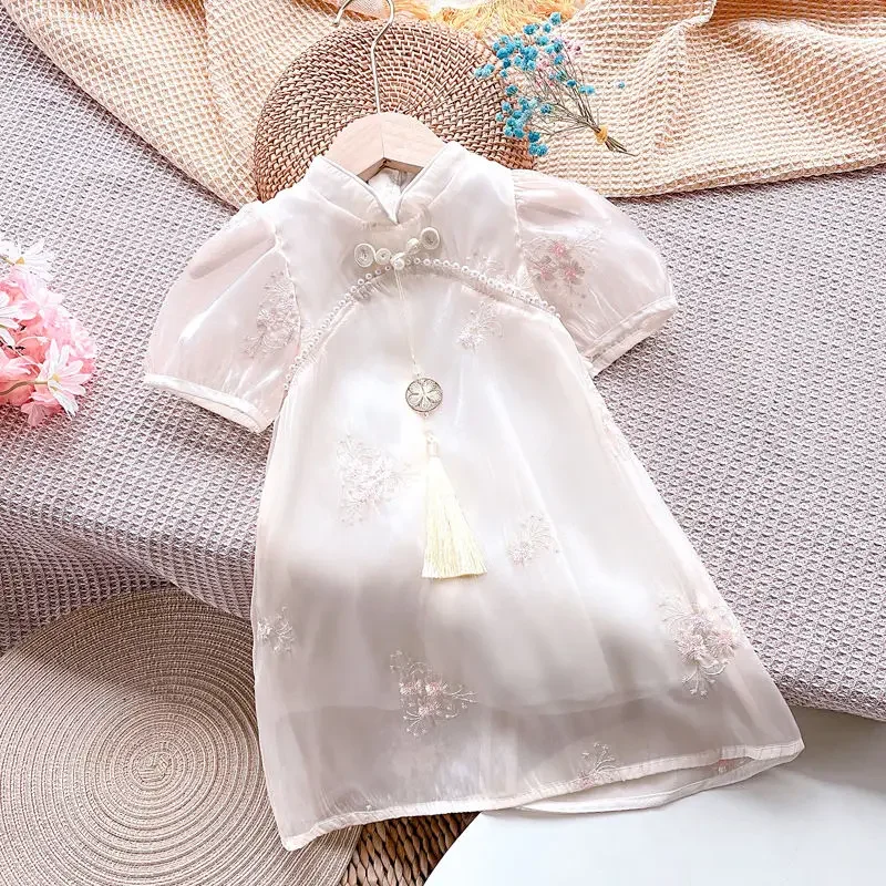 Children's Dress Summer New Girls Embroidery Princess Dress Clothing Sleeveless Baby Kids Simple Fashion Style Fairy Dress 12T
Children's Dress Summer New Girls Embroidery Princess Dress Clothing Sleeveless Baby Kids Simple Fashion Style Fairy Dress 12T