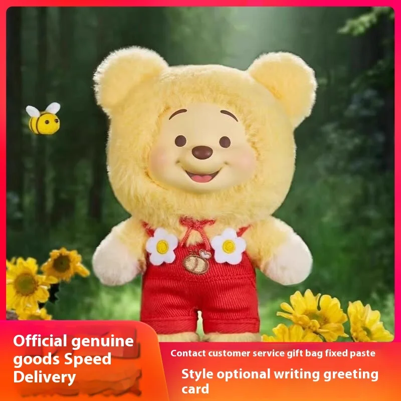 Official Disney Winnie the Pooh Candy Vinyl Plush Series - Overalls Bear Collectible Figure, Kawaii Desk Decor, Surprise Gift
Official Disney Winnie the Pooh Candy Vinyl Plush Series - Overalls Bear Collectible Figure, Kawaii Desk Decor, Surprise Gift