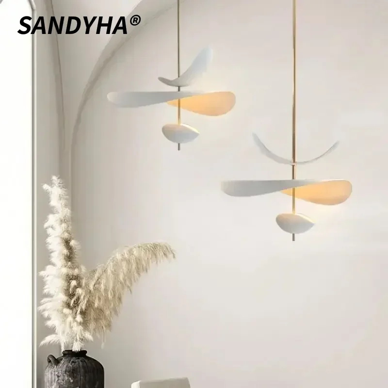 SANDYHA Nordic Simple Restaurant Chandeliers Flower Pendant Lamps for Dining Room Bar Bedroom LED Lighting Suspension Luminaire
SANDYHA Nordic Simple Restaurant Chandeliers Flower Pendant Lamps for Dining Room Bar Bedroom LED Lighting Suspension Luminaire