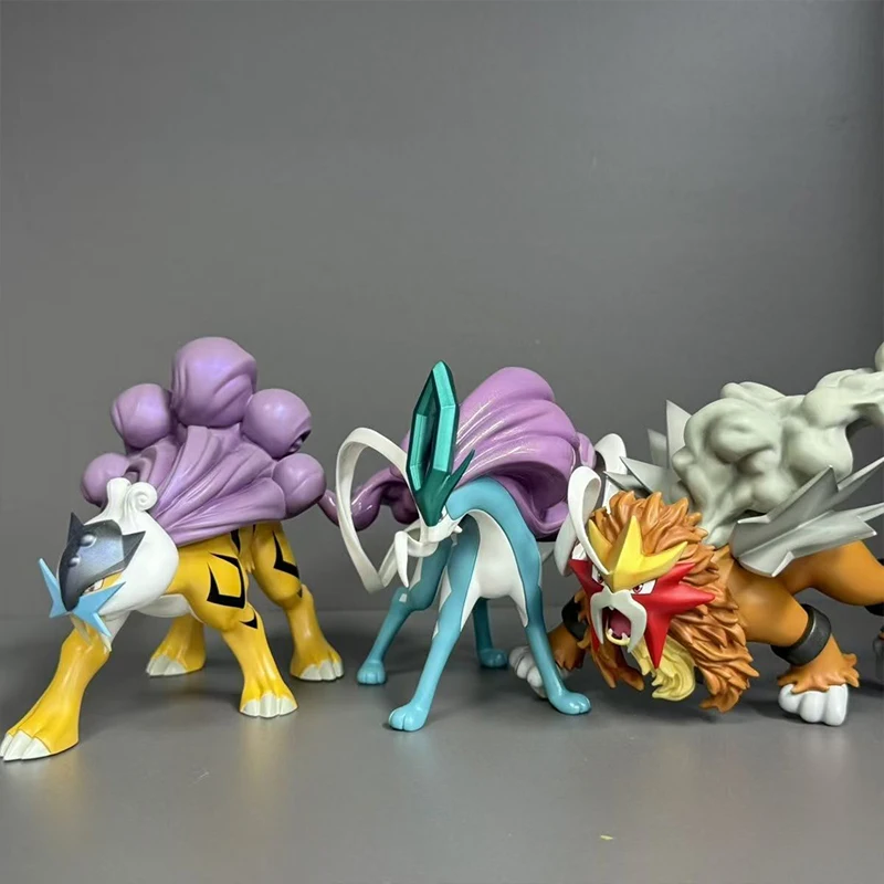 Anime Figure Set - Legendary Beasts & Evolution Collection, Cute Cartoon Statues For Desktop Decor, Collectible Toys Gift For Fa
Anime Figure Set - Legendary Beasts & Evolution Collection, Cute Cartoon Statues For Desktop Decor, Collectible Toys Gift For Fa