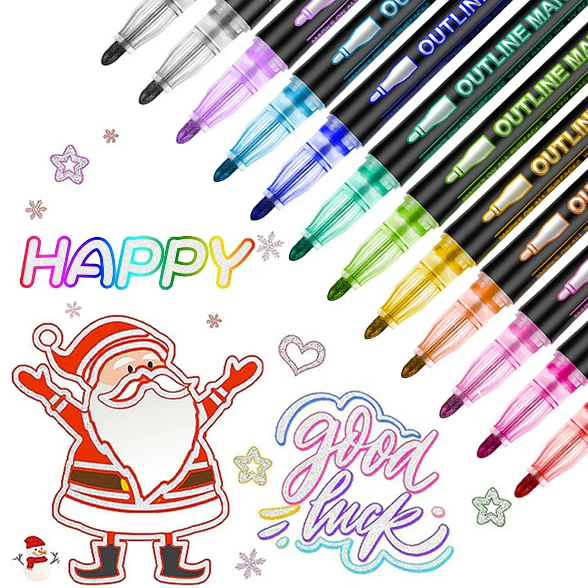 8-48 Color Fluorescent Color Non-washable Acrylic Marker Pen High School Student Painting School Office Stationery Supplies
8-48 Color Fluorescent Color Non-washable Acrylic Marker Pen High School Student Painting School Office Stationery Supplies
