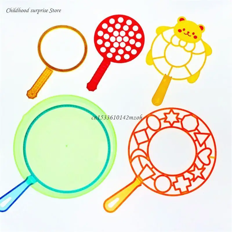 6Pcs Bubble Big Bubble Wand Outdoor Toy for Toddler Handhold Bubble Maker Children’s Bubble Toy Summer Dropship
6Pcs Bubble Big Bubble Wand Outdoor Toy for Toddler Handhold Bubble Maker Children’s Bubble Toy Summer Dropship