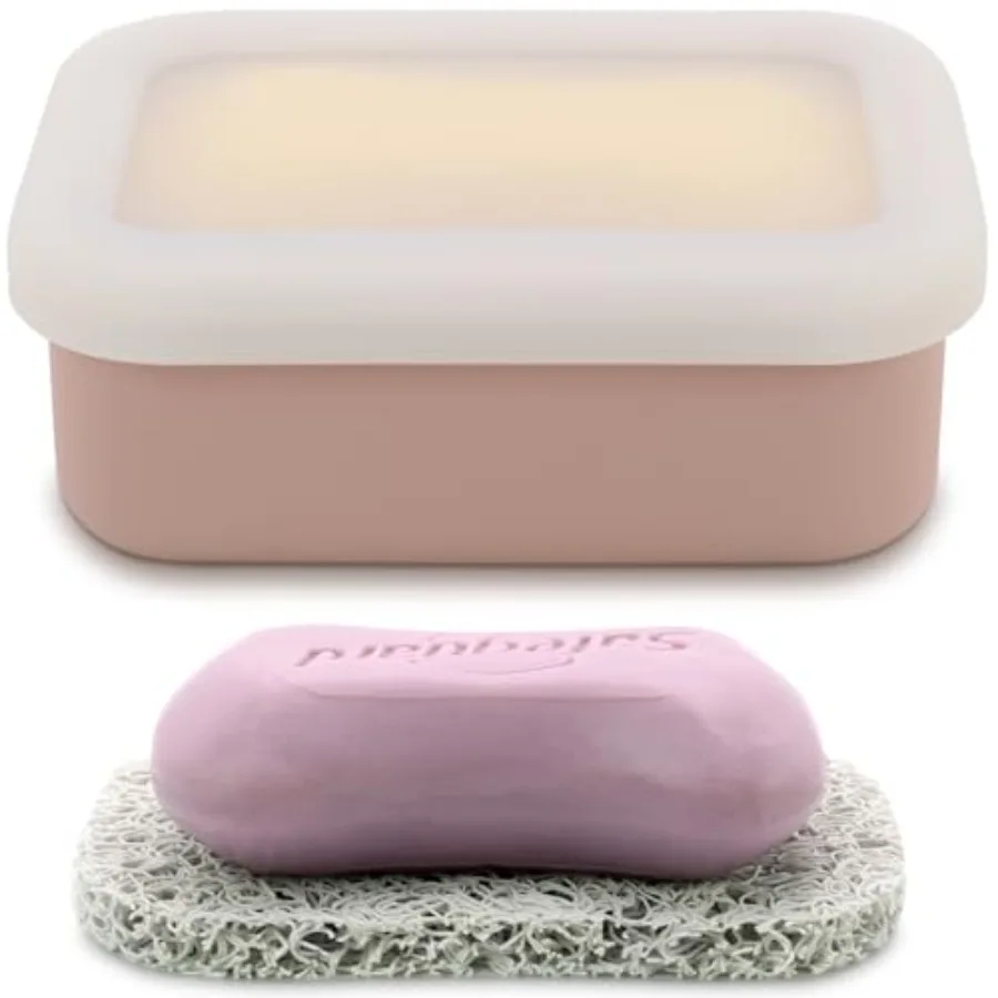 Portable Travel Soap Case with Draining Layer, Enhanced Leak Proof Silicone Travel Soap Container, Shatterproof Soap Holder for
Portable Travel Soap Case with Draining Layer, Enhanced Leak Proof Silicone Travel Soap Container, Shatterproof Soap Holder for